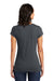 District DT6001 Womens Very Important Short Sleeve Crewneck T-Shirt Charcoal Grey Model Back