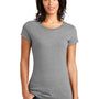 District Womens Very Important Short Sleeve Crewneck T-Shirt - Grey Frost