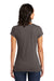 District DT6001 Womens Very Important Short Sleeve Crewneck T-Shirt Heather Brown Model Back