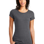 District Womens Very Important Short Sleeve Crewneck T-Shirt - Heather Charcoal Grey