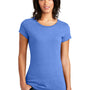 District Womens Very Important Short Sleeve Crewneck T-Shirt - Heather Royal Blue