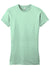 District DT6001 Womens Very Important Short Sleeve Crewneck T-Shirt Mint Green Flat Front