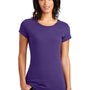 District Womens Very Important Short Sleeve Crewneck T-Shirt - Purple