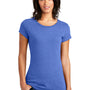 District Womens Very Important Short Sleeve Crewneck T-Shirt - Royal Blue Frost