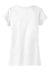 District DT6001 Womens Very Important Short Sleeve Crewneck T-Shirt White Flat Back