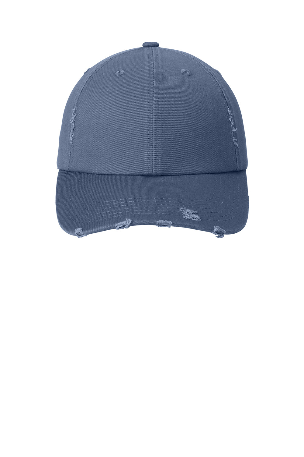 District DT600 Mens Adjustable Hat Scotland Blue Flat Front