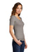 District DT6020 Womens Very Important Short Sleeve Scoop Neck T-Shirt Grey Frost Model 3q