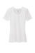 District DT6020 Womens Very Important Short Sleeve Scoop Neck T-Shirt White Flat Front