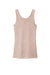 District DT6021 Womens Very Important Tank Top Smokey Iris Flat Back