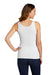 District DT6021 Womens Very Important Tank Top White Model Back