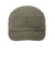 District DT605 Mens Distressed Adjustable Military Hat Olive Green Flat Front