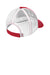 District DT607 Mens Adjustable Hat Red/White Flat Back