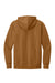 District DT6100 Mens Very Important Fleece Hooded Sweatshirt Hoodie Duck Brown Flat Back