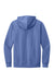 District DT6100 Mens Very Important Fleece Hooded Sweatshirt Hoodie Electric Purple Flat Back