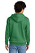 District DT6100 Mens Very Important Fleece Hooded Sweatshirt Hoodie Heather Kelly Green Model Back