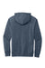 District DT6100 Mens Very Important Fleece Hooded Sweatshirt Hoodie Heather Navy Blue Flat Back