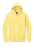 District DT6100 Mens Very Important Fleece Hooded Sweatshirt Hoodie Light Yellow Flat Front