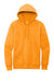 District DT6100 Mens Very Important Fleece Hooded Sweatshirt Hoodie Heather Marigold Flat Front