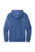 District DT6100 Mens Very Important Fleece Hooded Sweatshirt Hoodie Royal Blue Frost Flat Back