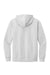 District DT6100 Mens Very Important Fleece Hooded Sweatshirt Hoodie White Smoke Flat Back