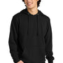 District Mens Very Important Fleece Hooded Sweatshirt Hoodie - Black