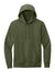 District DT6100 Mens Very Important Fleece Hooded Sweatshirt Hoodie Olive Green Flat Front