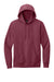 District DT6100 Mens Very Important Fleece Hooded Sweatshirt Hoodie Plum Purple Flat Front