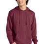 District Mens Very Important Fleece Hooded Sweatshirt Hoodie - Plum Purple