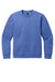 District DT6104Y Youth V.I.T. Fleece Crewneck Sweatshirt Royal Blue Frost Flat Front