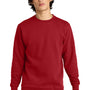 District Mens Very Important Fleece Crewneck Sweatshirt - Classic Red