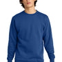 District Mens Very Important Fleece Crewneck Sweatshirt - Deep Royal Blue