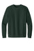 District DT6104 Mens Very Important Fleece Crewneck Sweatshirt Forest Green Flat Front