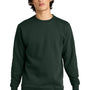 District Mens Very Important Fleece Crewneck Sweatshirt - Forest Green