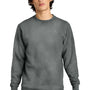 District Mens Very Important Fleece Crewneck Sweatshirt - Grey Frost