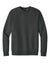 District DT6104 Mens Very Important Fleece Crewneck Sweatshirt Heather Charcoal Grey Flat Front