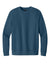 District DT6104 Mens Very Important Fleece Crewneck Sweatshirt Neptune Blue Flat Front