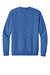 District DT6104 Mens Very Important Fleece Crewneck Sweatshirt Royal Blue Frost Flat Back