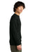 District DT6104 Mens Very Important Fleece Crewneck Sweatshirt Black Model Side