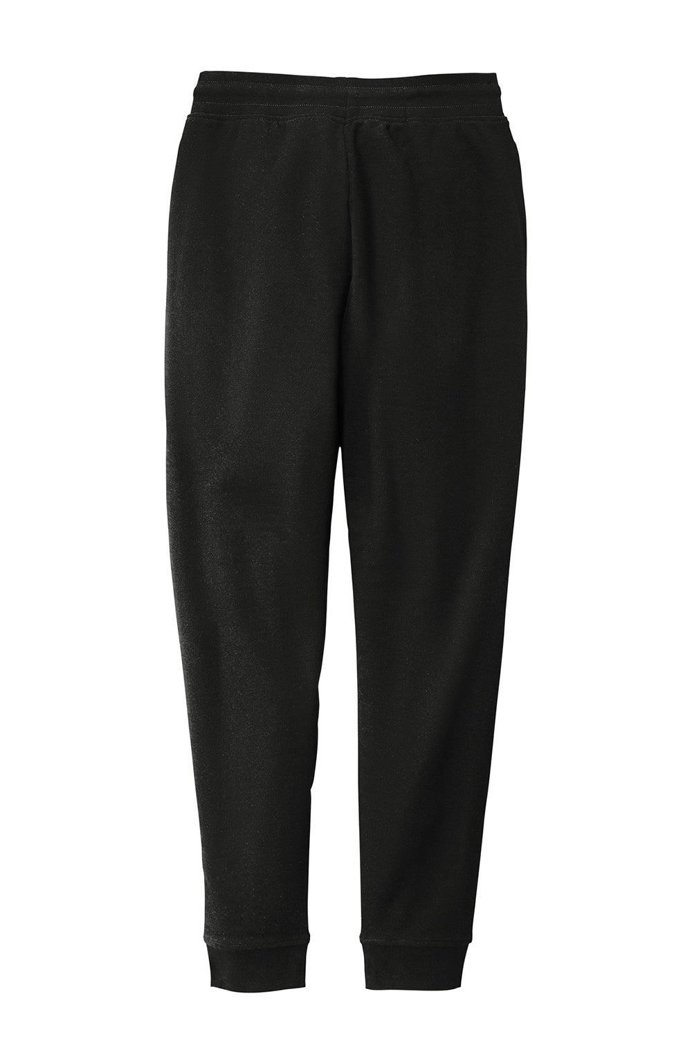 District DT6107 Mens V.I.T. Fleece Jogger Sweatpants w/ Pockets Black Flat Back