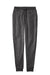 District DT6107 Mens V.I.T. Fleece Jogger Sweatpants w/ Pockets Heather Charcoal Grey Flat Front