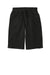 District DT6108 Mens V.I.T. Fleece Shorts w/ Pockets Black Flat Front