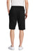 District DT6108 Mens V.I.T. Fleece Shorts w/ Pockets Black Model Back