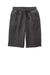 District DT6108 Mens V.I.T. Fleece Shorts w/ Pockets Heather Charcoal Grey Flat Front