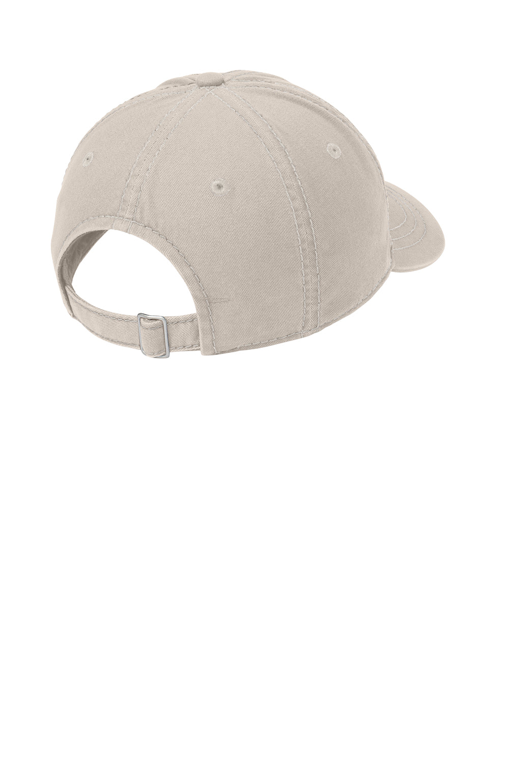 District DT610 Mens Adjustable Hat Stone Flat Back