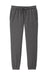 District DT6110 Womens V.I.T. Fleece Sweatpants w/ Pockets Heather Charcoal Grey Flat Front