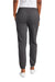 District DT6110 Womens V.I.T. Fleece Sweatpants w/ Pockets Heather Charcoal Grey Model Back