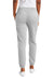 District DT6110 Womens V.I.T. Fleece Sweatpants w/ Pockets Heather Light Grey Model Back