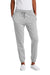 District DT6110 Womens V.I.T. Fleece Sweatpants w/ Pockets Heather Light Grey Model Front