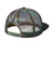 District DT624 Mens Flat Bill Snapback Trucker Hat Military Camo Flat Back