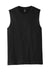 District DT6300 Mens Very Important Muscle Tank Top Black Flat Front